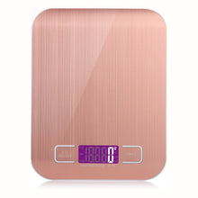 Load image into Gallery viewer, Stainless Steel Digital USB Kitchen Scales 10kg/5kg Electronic Precision postal Food Diet scale for Cooking Baking Measure Tools