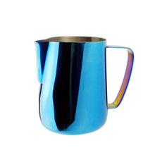 Load image into Gallery viewer, TTLIFE Milk Jug 0.3-0.6L Stainless Steel Frothing Pitcher Pull Flower Cup Coffee Milk Frother Latte Art Milk Foam Tool Coffeware