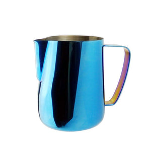 TTLIFE Milk Jug 0.3-0.6L Stainless Steel Frothing Pitcher Pull Flower Cup Coffee Milk Frother Latte Art Milk Foam Tool Coffeware